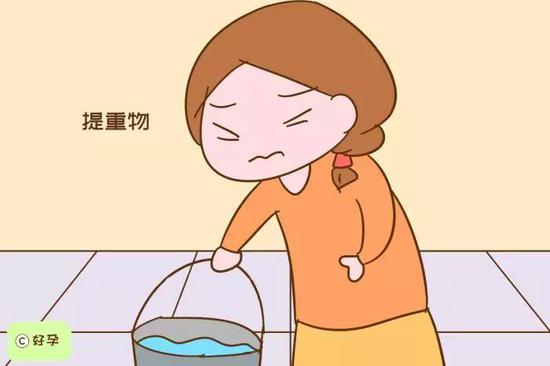 不要太过劳累，也别经常做拉扯肚子的小动作